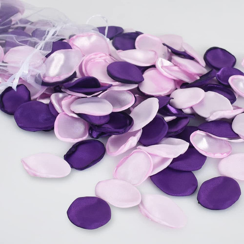200 Petalos De Rosas De Seda Artificial - 2 Colores 0