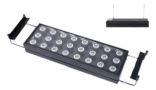 72w Regulable 24 Amplio Espectro Led Crecen Peces Tanque Arr 0