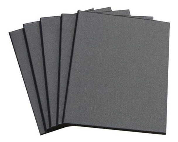 3 Bastidores Color Negro 20x20cmts- 380gs - 100% Algodón 0