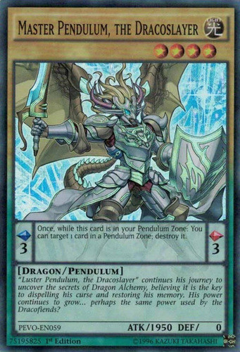 Master Pendulum, The Dracoslayer - Miltienda - Yugioh 0