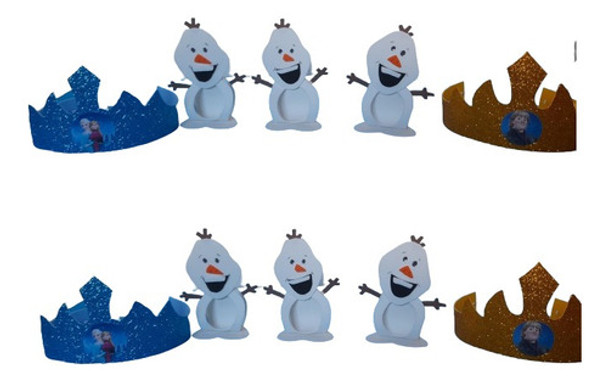 Souvenirs Latitas Portabombones Frozen Olaf Suvenir X10 0