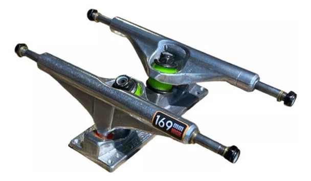 Trucks Skate Dater X2 Aluminio 169 Mm High Hollow Old School 0