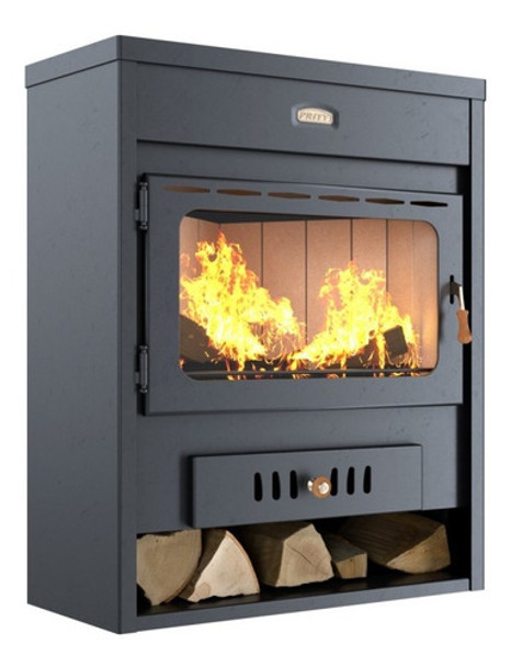 Calefactor Estufa Leña Prity Esquinera Am Potencia 12kw 0