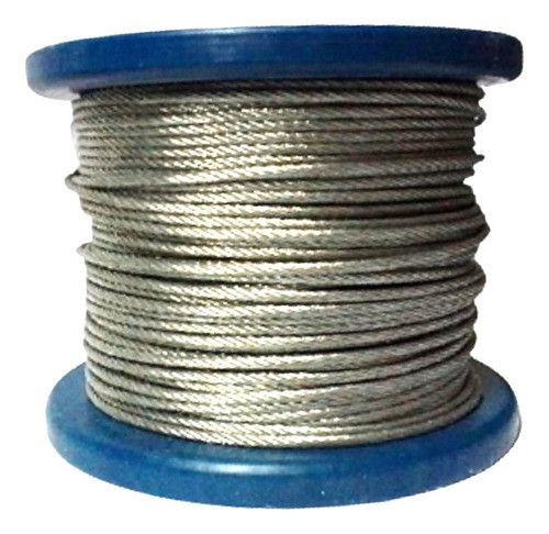 Cable De Acero Galvanizado 3mm, 6x7+1  Rollo X 100mts Connor 0