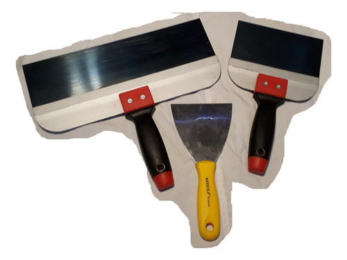 Espatula Tapizadora Placa De Yeso Durlok Xiteli Lote X3 0