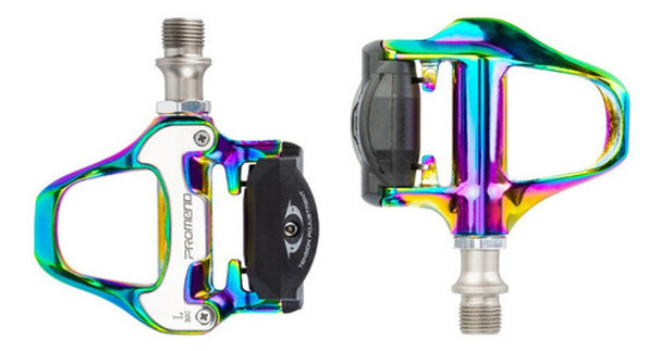 Pedales Promend Automático Neón Ruta Pd-r97 Calas Shimano 0