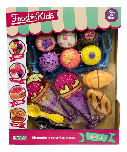 Set De Comidas Y Postres Crea Tu Propio Menu Art 2126 0