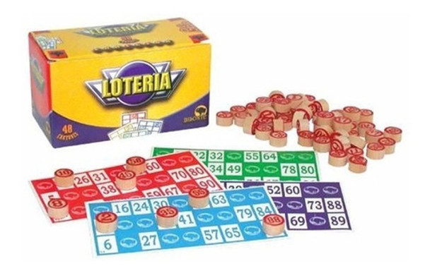 Loteria Bingo Bisonte Economica 48 Cartones 0