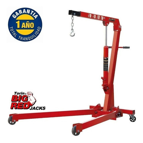 Pluma De Carro Cap. 2 Toneladas Plegabable - Cód 1124 - Tyt 0