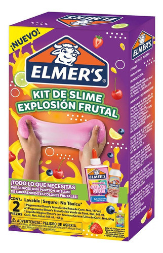 Slime Kit Elmers Explosion Frutal 0