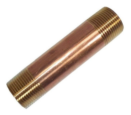 Niple Bronce Conexion 1 1/4 X 15 Cm 0
