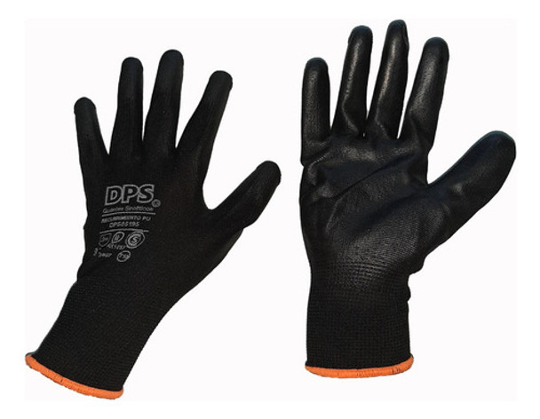 Guante De Trabajo Multiflex Negro Reforzado Tactico T-10 0