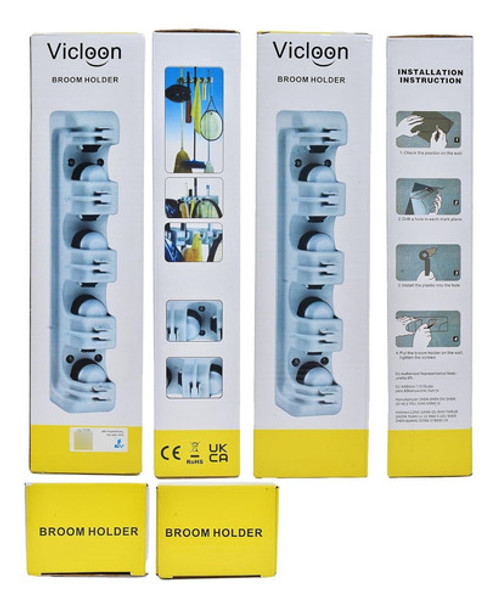 Organizador Porta Cepillos Y Escobas 0