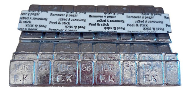 Contrapesos Plomo Autoadhesivos Balanceo X 50unid. 3 Kg 0