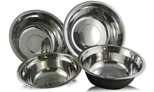Set X50 Ensaladera Compotera  Acero Inox Bowl 13cm 0