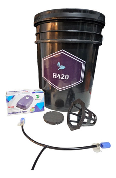 Sistema Hidroponico Dwc Cultivo Plantas Grandes + Aireador 0