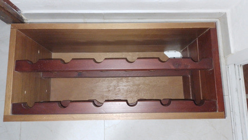 Vinoteca De Madera Maciza Para 12 Bot 0