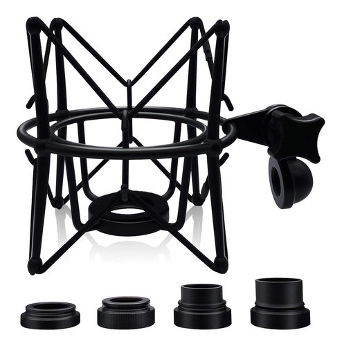 Soporte De Microfono Anti Vibracion Para Microfonos Condens 0
