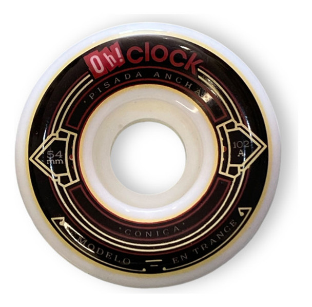 Ruedas De Skate Ohclock 54mm 102a 0