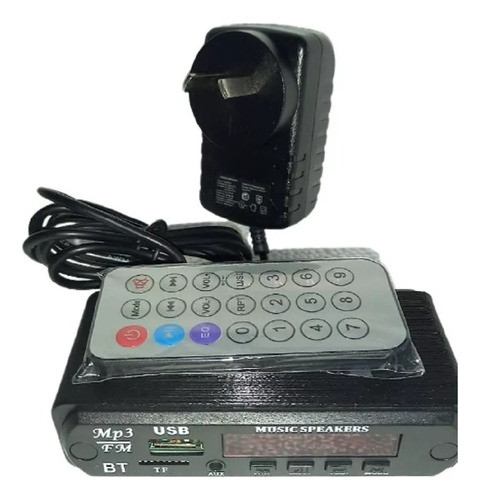Modulo Bluetooth C/amplificador 10w Remoto Usb 220v Palermo 0