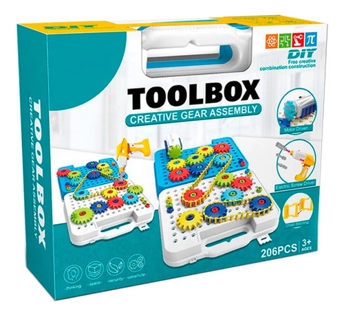 Set Bloques De Construccion - 206 Pzas. 20070 0