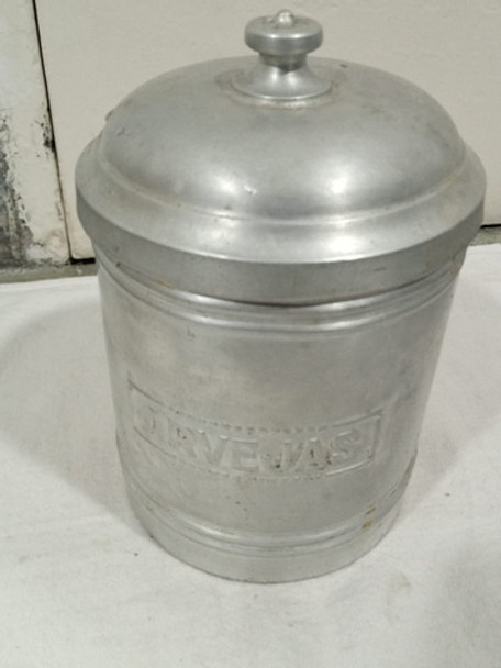 Antigua Lata De Aluminio Para Arvejas 0