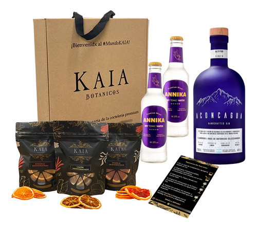 Kit Gin Aconcagua Botanicos Citricos Kaia Tónica Annika 0