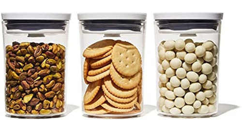 Oxo Good Grips Mini Botes Pop Redondos De 3 Piezas | Incluye 0