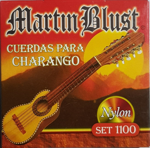 Cuerdas Encordado Para Charango Martin Blust Set1100 0