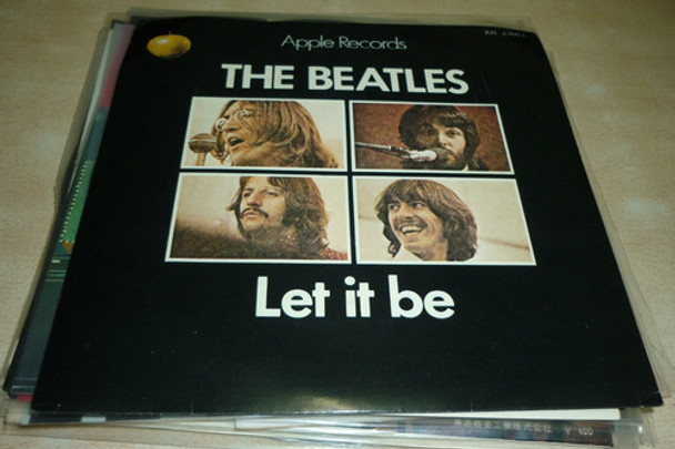 The Beatles Let It Be Vinilo Simple Japon Nm Apple I Ggjjzz 0