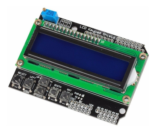 Display Lcd 1602 Botonera Teclado Arduino Shield Robotica 0