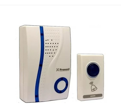 Timbre Inalámbrico Pronext 36 Melodías Alcance 80 Mts 0