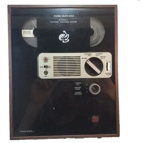 Antiguo Contestador Telefonico Phone Mate 400s Made In Japan 0