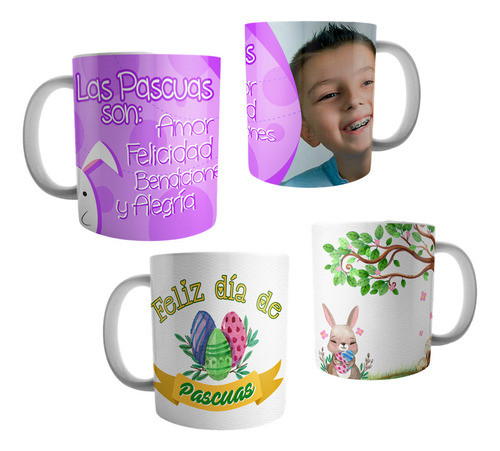 16 Modelos Tazas Pascuas Frases Cristianas! Elegi La Tuya 0