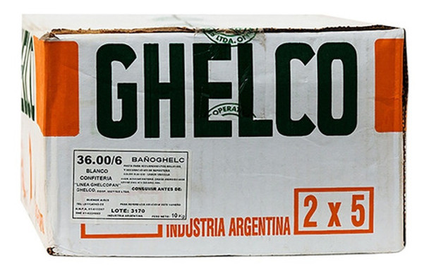 Baño Blanco Ghelco ( 3600 )  ( 1 Kg ) 0