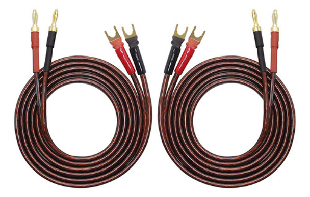 Cable De Altavoz Ofc Hifi Con Enchufe De Pala A Enchufe De B 0 Cable De Altavoz Ofc Hifi Con Enchufe De Pala A Enchufe De B 0