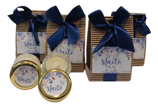 Souvenir Personalizado Vela Aromatica Artesanal  X10u 0