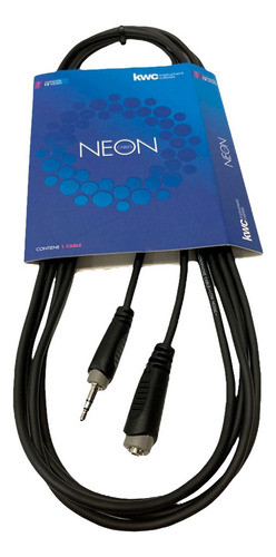 Cable Extensión Auriculares Mini Plug St Mini Jack X 3 Mts 0
