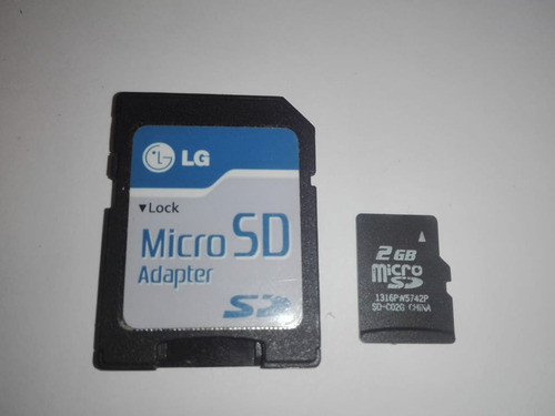 Memoria Micro Sd 2gb Sd-c02g Testeada - Envio 0