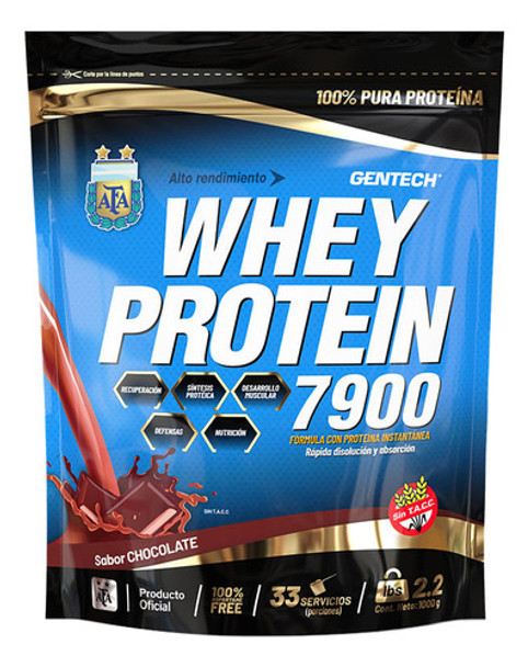 Suplemento Dietario Whey Protein Chocolate 7900 X 1000 G 0