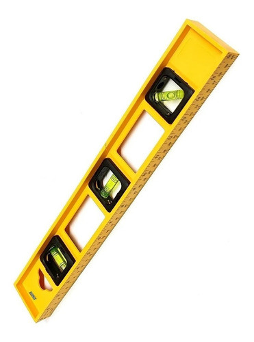 Nivel De Mano Plástico 30cm 3 Burbujas Davidson Económico 0