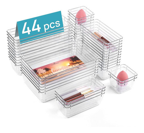 ~? Vtopmart 44 Pcs Conjunto De Organizadores De Cajones De P 0