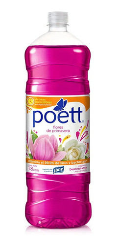Limpiador Líquido Primavera 1.8l Poett 0