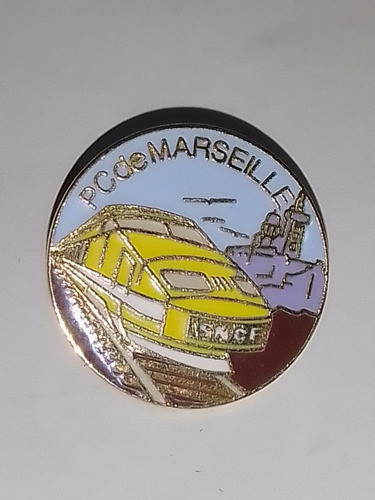 Pin Prendedor Sncf Train Tgv Pc Marseille Ffcc Ferrocarril 0