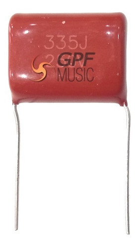 Capacitor Para Driver Tweeter Poliester 3.3 Uf 250v 0