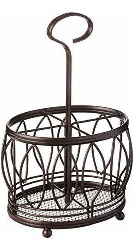 Spectrum Diversified Leaf Cubiertos Caddyholder Bronze 0