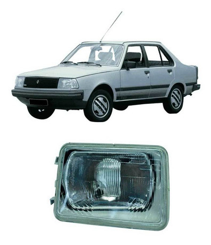 Semioptica Renault 18 1981= Der. Mando Manual 0
