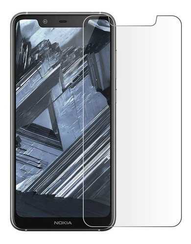 Vidrio Templado Para Nokia 3.1 Plus 9h Plano 0