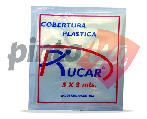Cobertor Plástico Multiuso 3x3 Transparente Rucar 0