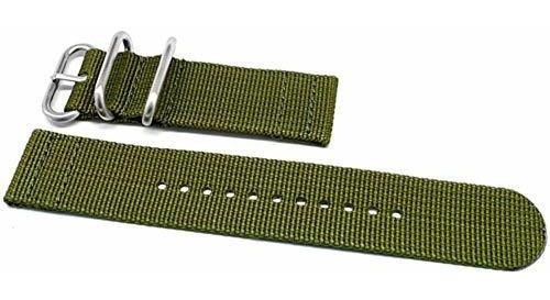 Daluca Balistic Nylon Nato Correa Para Reloj - Oliva De Dos 0